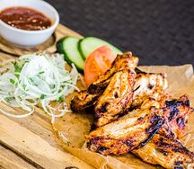 Шашлык из куриных крыльев