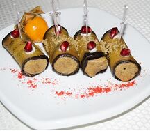 Баклажаны с ореховой начинкой