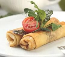 Блинчики с мясом