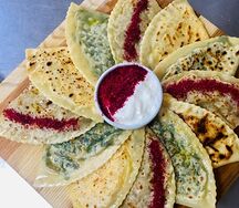 Кутаб с мясом