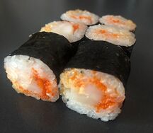 Маки-ролл с гребешком спайси