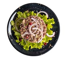 Мясной салат