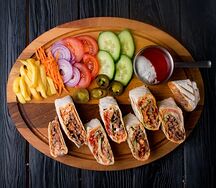 Донер-ролл мясной