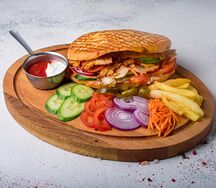 Восточный донер куриный