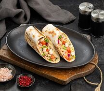 Шаурма с курицей от шефа