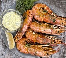 Лангустины жареные