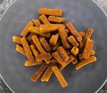 Гренки с икрой