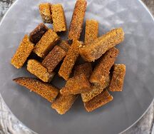 Гренки с чесноком