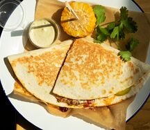 Кесадилья с говядиной
