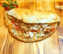 В тандырной лепёшке