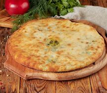 Хачапури с сыром и шпинатом