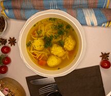 Суп из фрикаделек