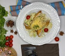 Цезарь с курицей
