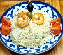 Цезарь с креветками