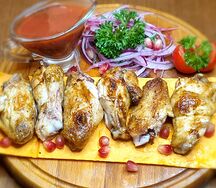 Крылышки на мангале