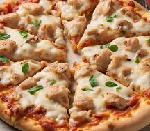 Пицца с курицей