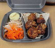 Шашлык из шампиньонов 