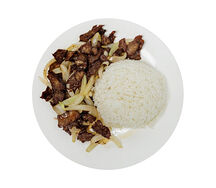 Мясо с луком