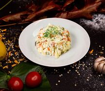 Оливье с курицей