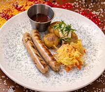Колбаски на гриле куриные