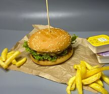 Double Chicken burger