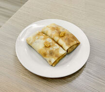 Блинчики с творогом и изюмом