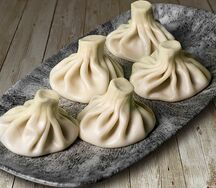 Хинкали с бараниной
