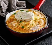 Баница с мясом и грибами