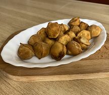 Пельмени жареные