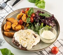 Говяжья котлета с сыром