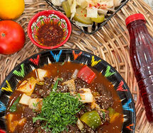 Сет Мясной сай с компотом