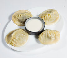 Манты с мясом