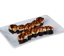 Запеченный кимпаб с говядиной