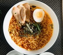Рамен с курицей