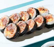 Кимпаб с говядиной и кимчи