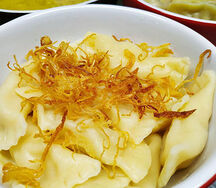 Вареники с картофелем