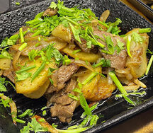 Мясо с картофелем по-домашнему