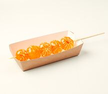 Мини-мандарин в хрустящей карамели