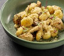 Ньокки с цыплёнком и грибами