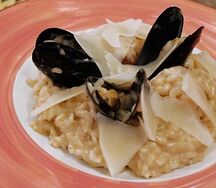 Ризотто с морепродуктами