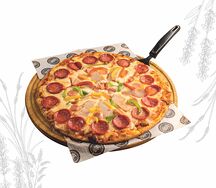Комбинированная пицца средняя