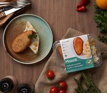 Рыбная котлета и рис с овощами