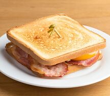 Egg and Bacon Sandwich