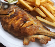 Grilled fish