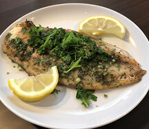 Lemon & herb fish