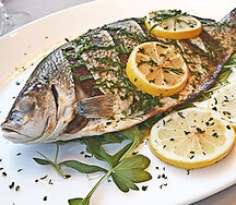 Lemon & herb grilled fish