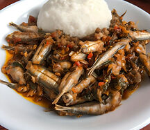 Nshima with kapenta