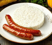 Rice with sausage