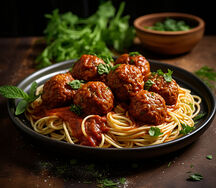 Spagetti & Meat Balls