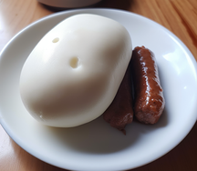 Nshima & sausage
